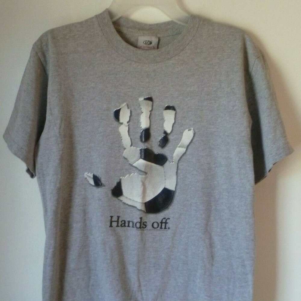 Men's T-Shirt,Soccer,Size M,Gray,Short Sleeve